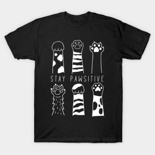 Stay Pawsitive T-Shirt